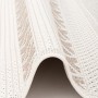 Beiger Outdoor Teppich Ottawa Stripes 120x170cm von Pergamon, Flachgewebe mit Streifenmuster.