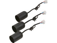 REV 0505681555 Zuleitung, Kabel mit Schalter und Eurostecker, 2m, max. 2A,  schwarz : : Baumarkt