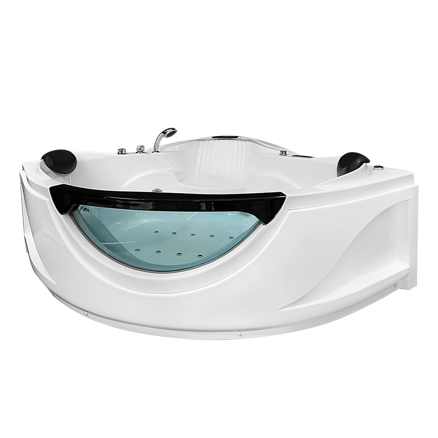 AcquaVapore Whirlpool Vollausstattung Pool Badewanne Eckwanne Wanne W25H 15 günstig online kaufen