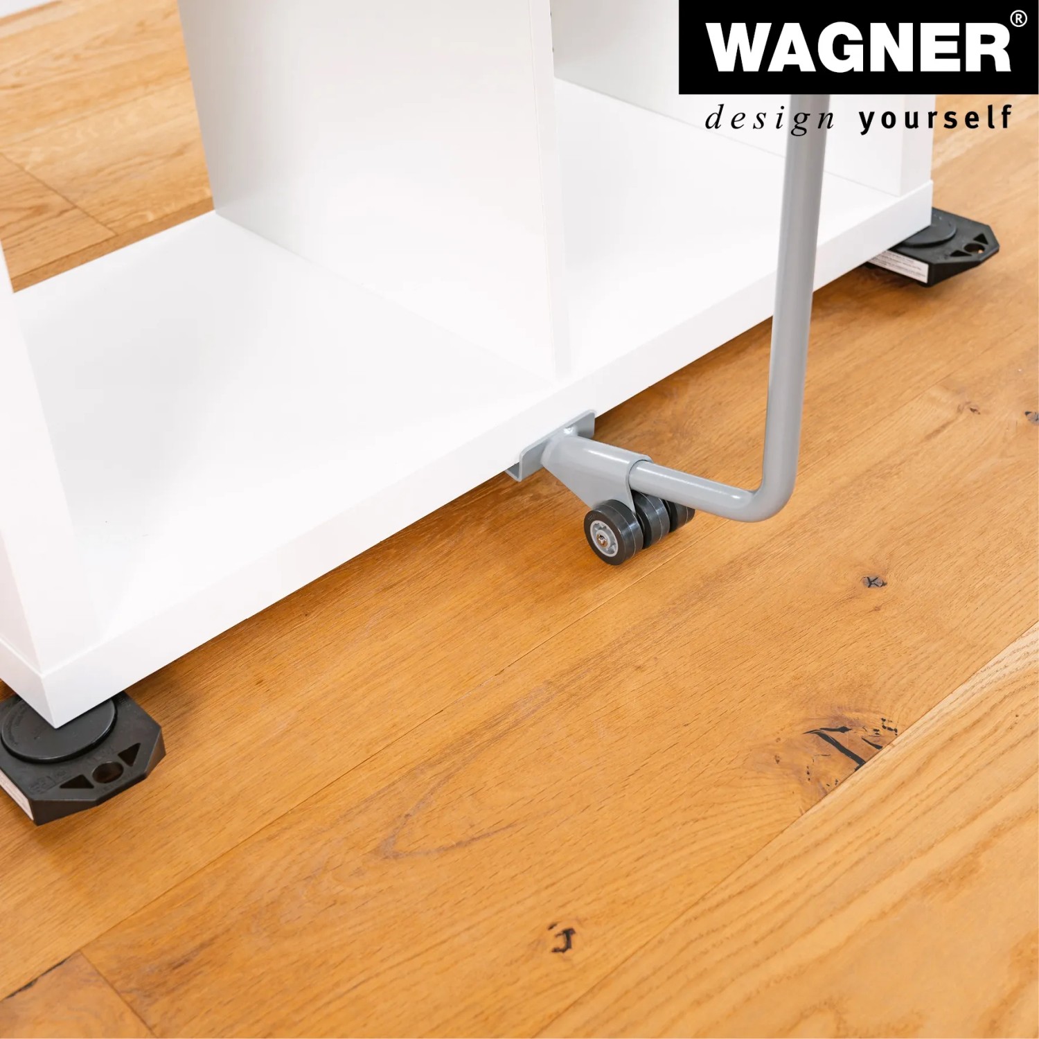 Wagner Möbelheber mit Hebeschaufel zum Anheben von Möbeln, Tragkraft 150 kg.