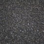 Nahaufnahme: Schwarzer Zierkies (0,4 - 0,8 mm) für Aquarien, 5 kg.