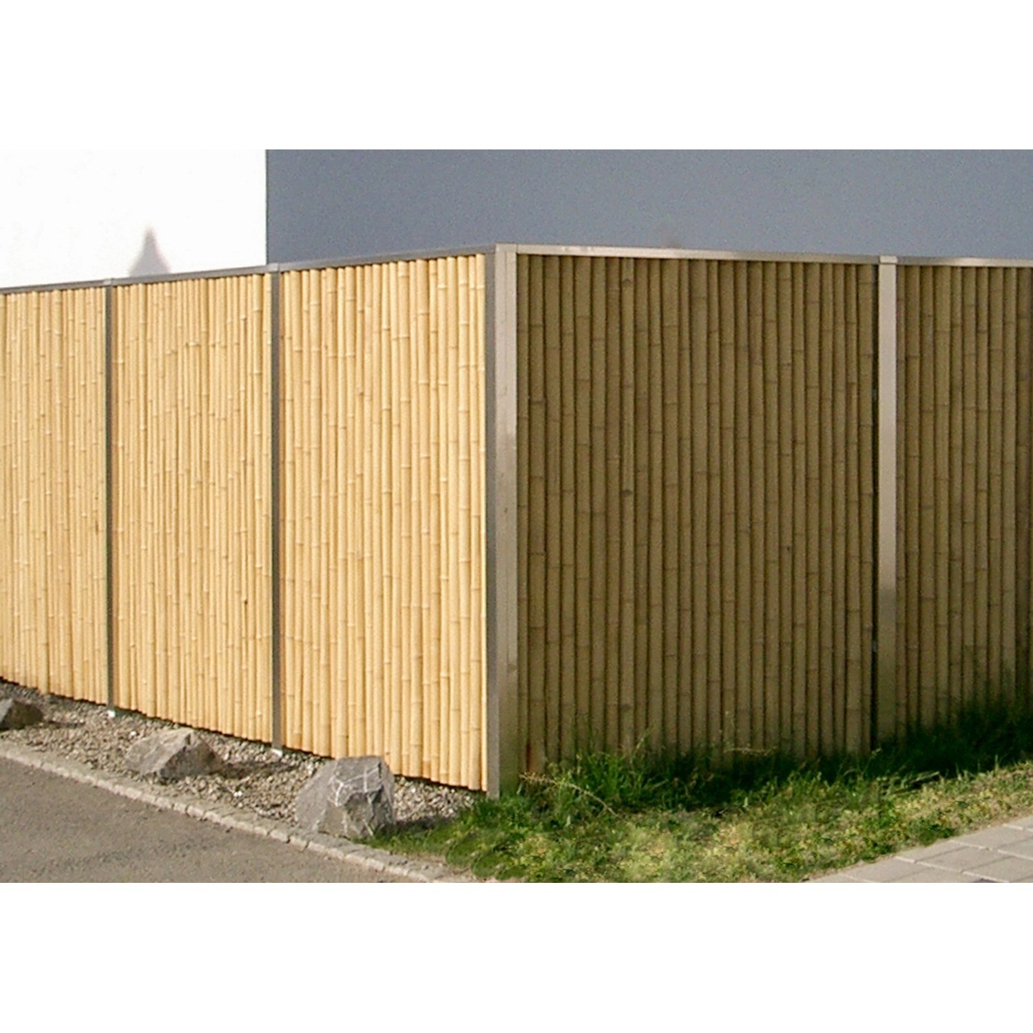 Elephant Eckpfosten Zaun Bambooline 230 x 7,5 x 7,5 cm kaufen bei OBI
