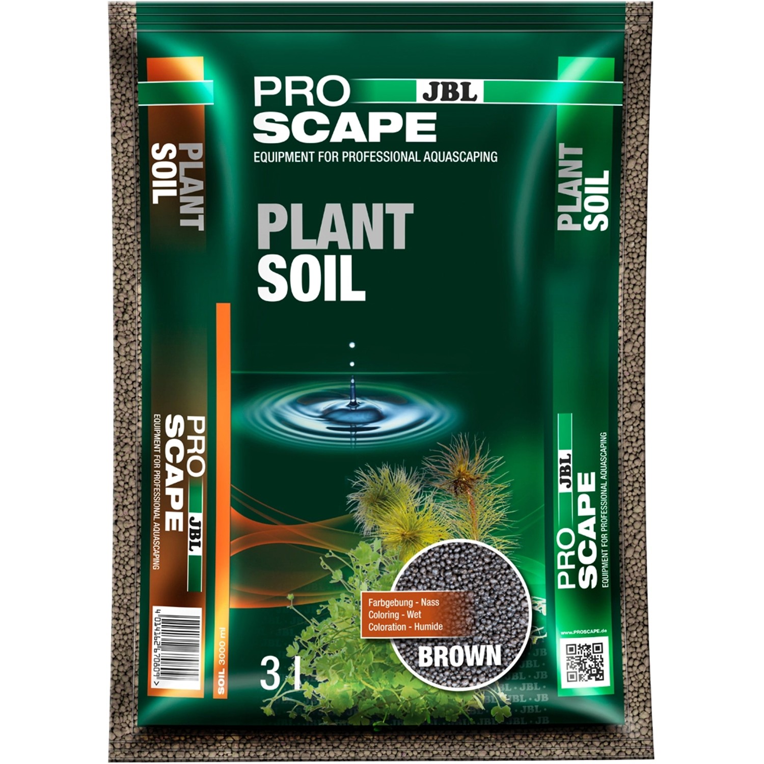 JBL Bodengrund ProScape Plant Soil Braun 3 l