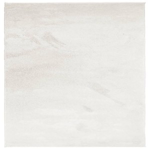 vidaXL Teppich OVIEDO Kurzflor Beige 120x120 cm 375489