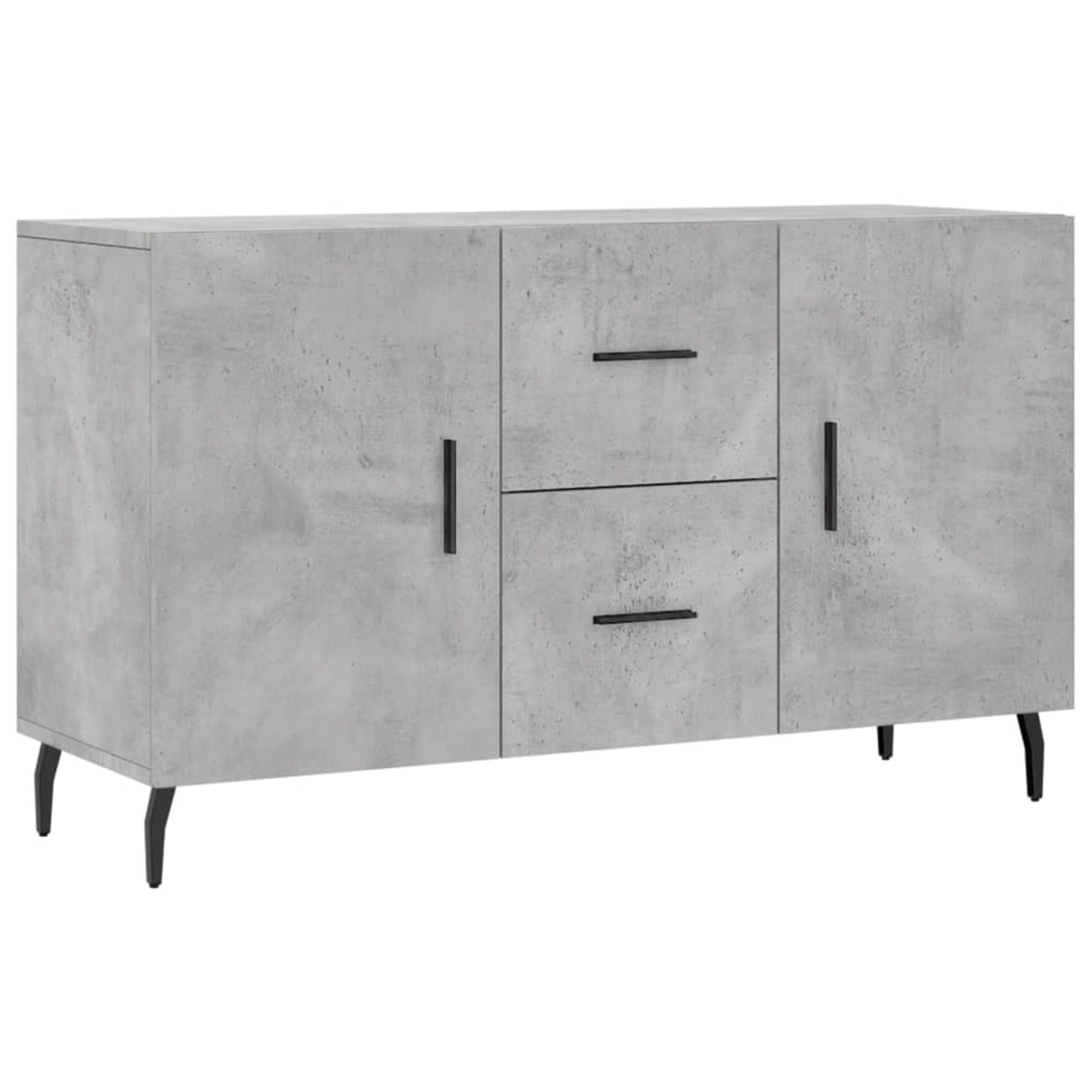 vidaXL Sideboard Betongrau 100x36x60 cm Holzwerkstoff 828192 günstig online kaufen