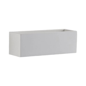 Lindby Wandleuchte Wandlampe Innen Santino 9621333 Modern in Weiß aus GipsTon 1-flammig G9 Wohnzimmerleuchte