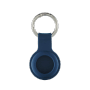 Blauer Hama Schlüsselanhänger für Apple AirTag mit Karabiner.