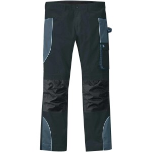 Scheibler Arbeitshose Active Extreme, schwarz-anthrazit, Gr. 54, mit Kniepolster-Einschub.