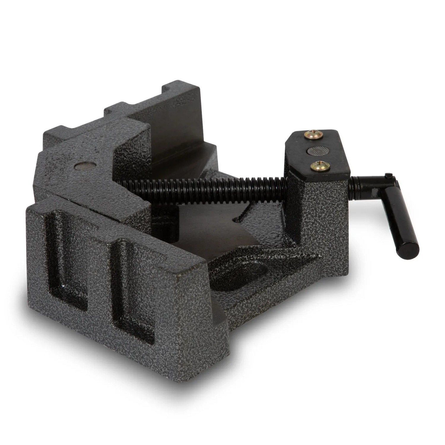 EBERTH Winkelschraubstock, 104mm, Grauguss, für rechtwinklige Werkstücke