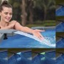 Bestway Hydrium Pool-Set mit Wasserfall und LED-Beleuchtung in verschiedenen Farben.