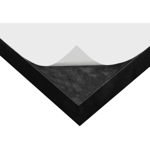 Apa Garagen-Wandschutz, 2er Set, schwarz-gelb, selbstklebend, für Garagen und Werkstätten.