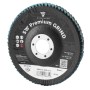 STAHLWERK Fächerscheibe P40, 125 mm, 10er Set für Schleifer. Lamellenscheibe für saubere Ergebnisse.