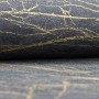 Rasch Vliestapete Factory IV, 428964, Marmoroptik in Schwarz-Grau mit goldenen Akzenten.