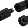 Gartenschlauch-Set: Spritze, Hahnstück und Schlauchverbinder für 13 mm (1/2) Gartenschläuche.