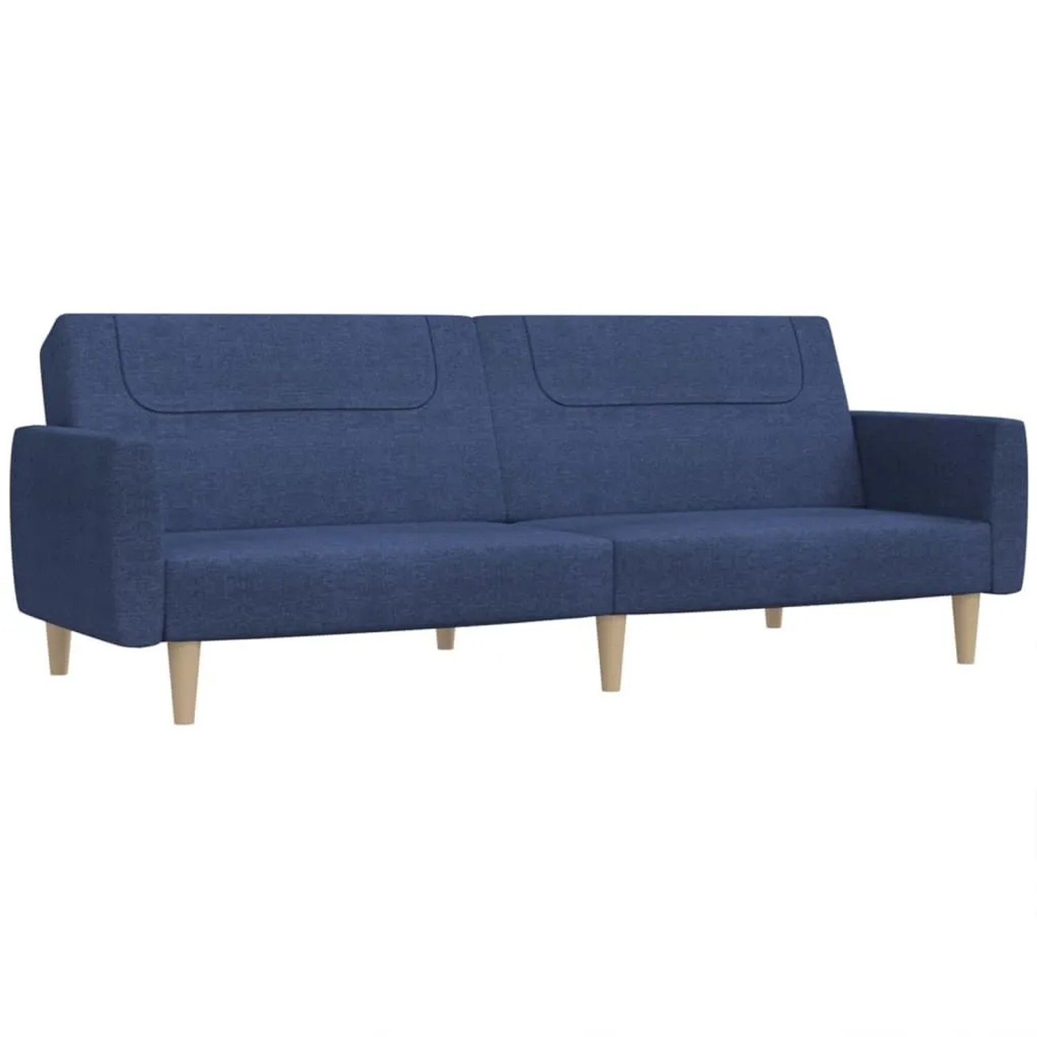 vidaXL Schlafsofa 2-Sitzer Blau Stoff 375788 günstig online kaufen
