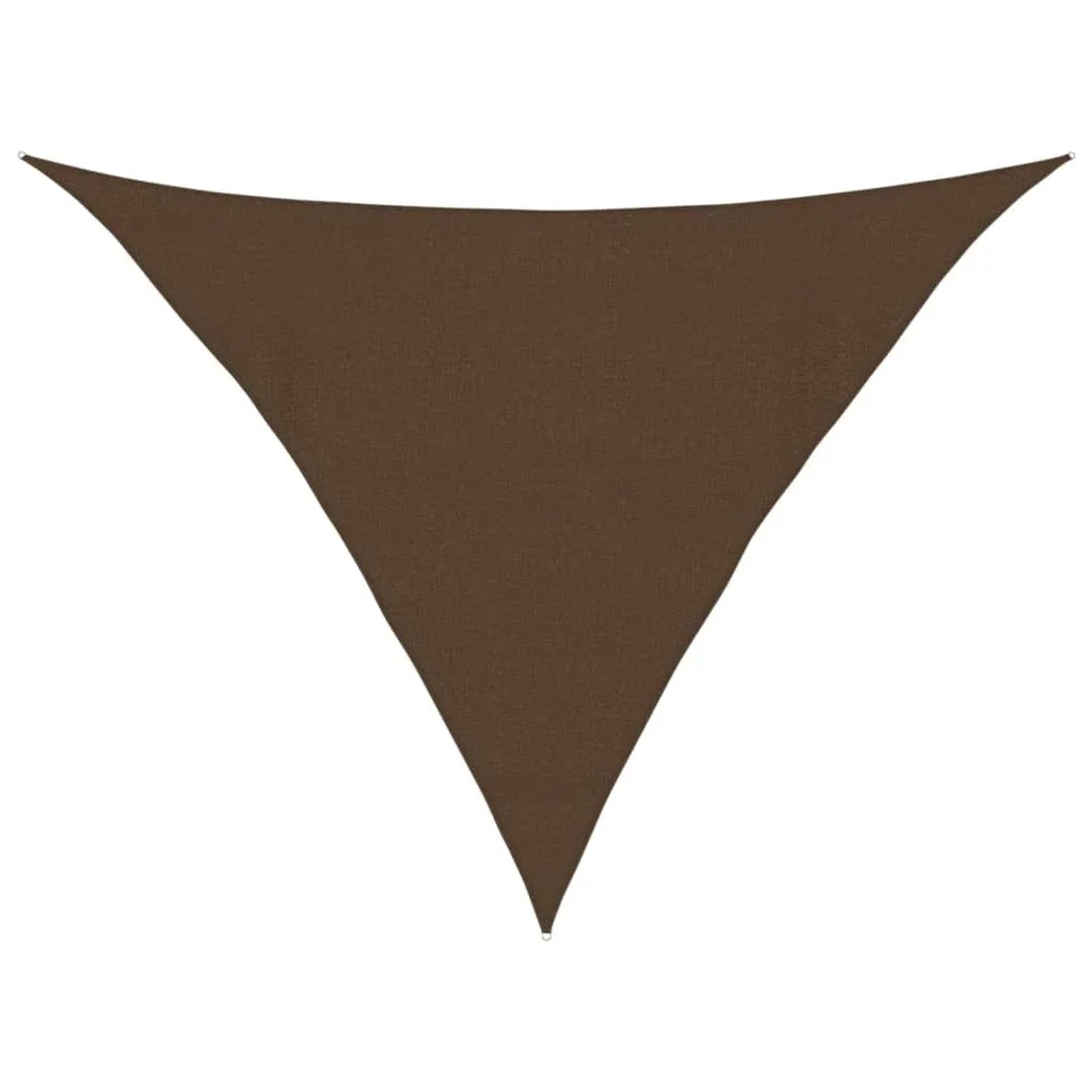 vidaXL Sonnensegel 160 g/m² Braun 4x4x5,8 m HDPE 311809