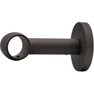 Mydeco Gardinenstangen-Halterung Noble Eisen-brush, Ø 2 cm, Abstand 6,5 cm.