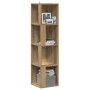 vidaXL Eckregal Artisan-Eiche 33x33x132 cm Holzwerkstoff 856723_2