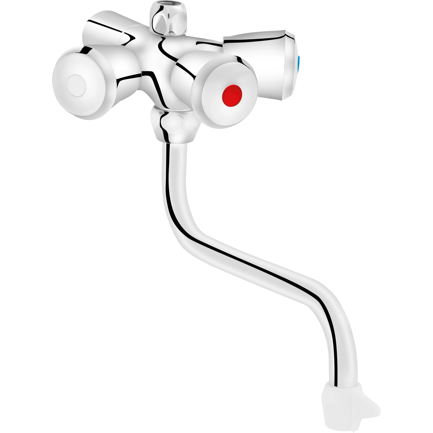 OBI Entleerungsbatterie Turia verchromt