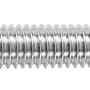 Verzinkte LUX Maschinenschraube M8 x 40 mm mit Vollgewinde und Sechskantkopf.