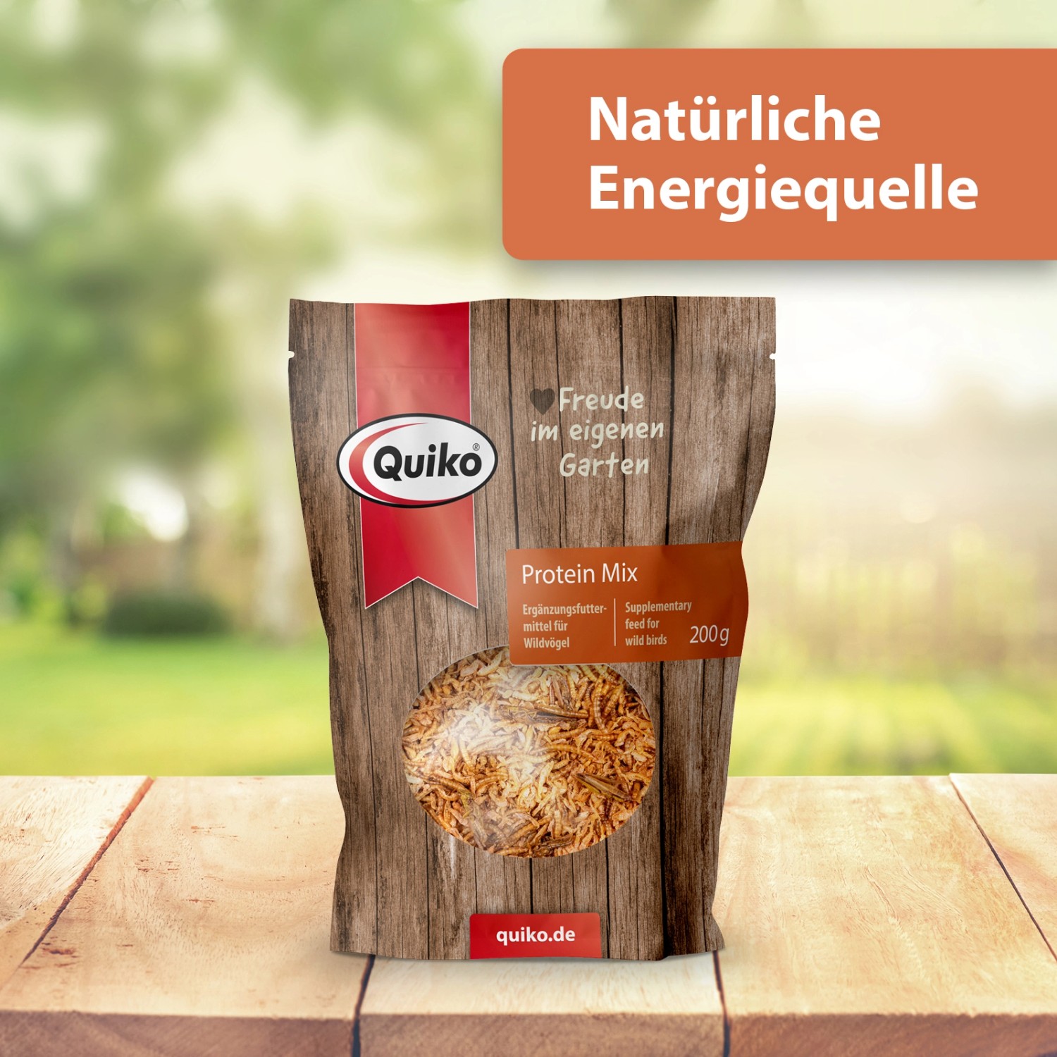 Quiko Protein Mix Ergänzungsfuttermittel für Wildvögel 200 g kaufen bei OBI