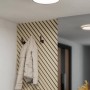 Weiße Eglo LED-Deckenleuchte Expert Minerario, Ø 30 cm, für Feuchträume geeignet.
