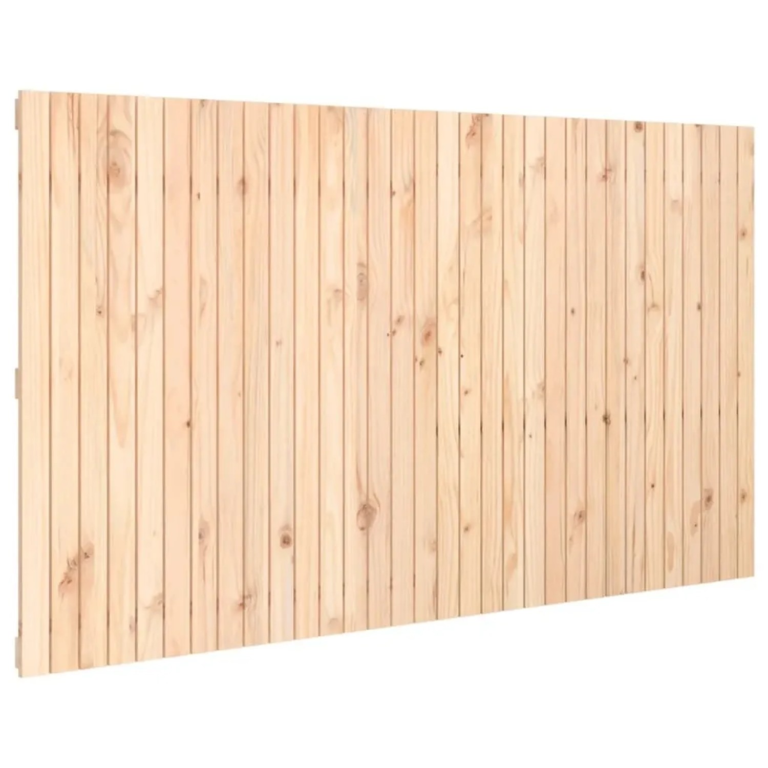 vidaXL Wand-Kopfteil 204x3x110 cm Massivholz Kiefer 824928
