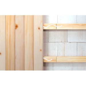 Fischer Montagekleber High Tack AC, weiße Kartusche (310ml) auf Holz und Stein.