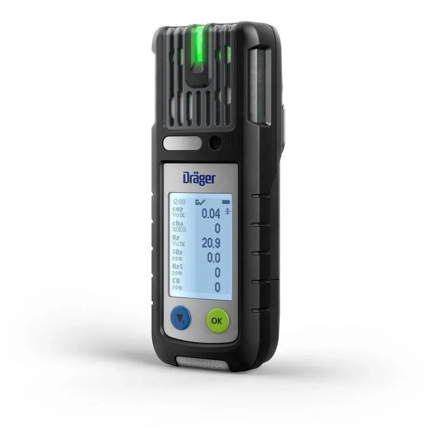 Dräger X-am 5800 Ex Co H2-cp O2 Co2 Schwarz