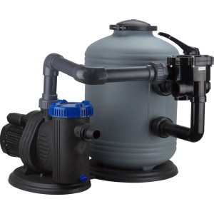 Steinbach Filteranlage SM 12 für Styropor Pool-Set, 12.000 l/h, Quarzfiltersand