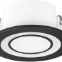 Schwarzer, matter LED-Einbauspot Core, 5W, 450 Lumen für stimmungsvolle Beleuchtung.