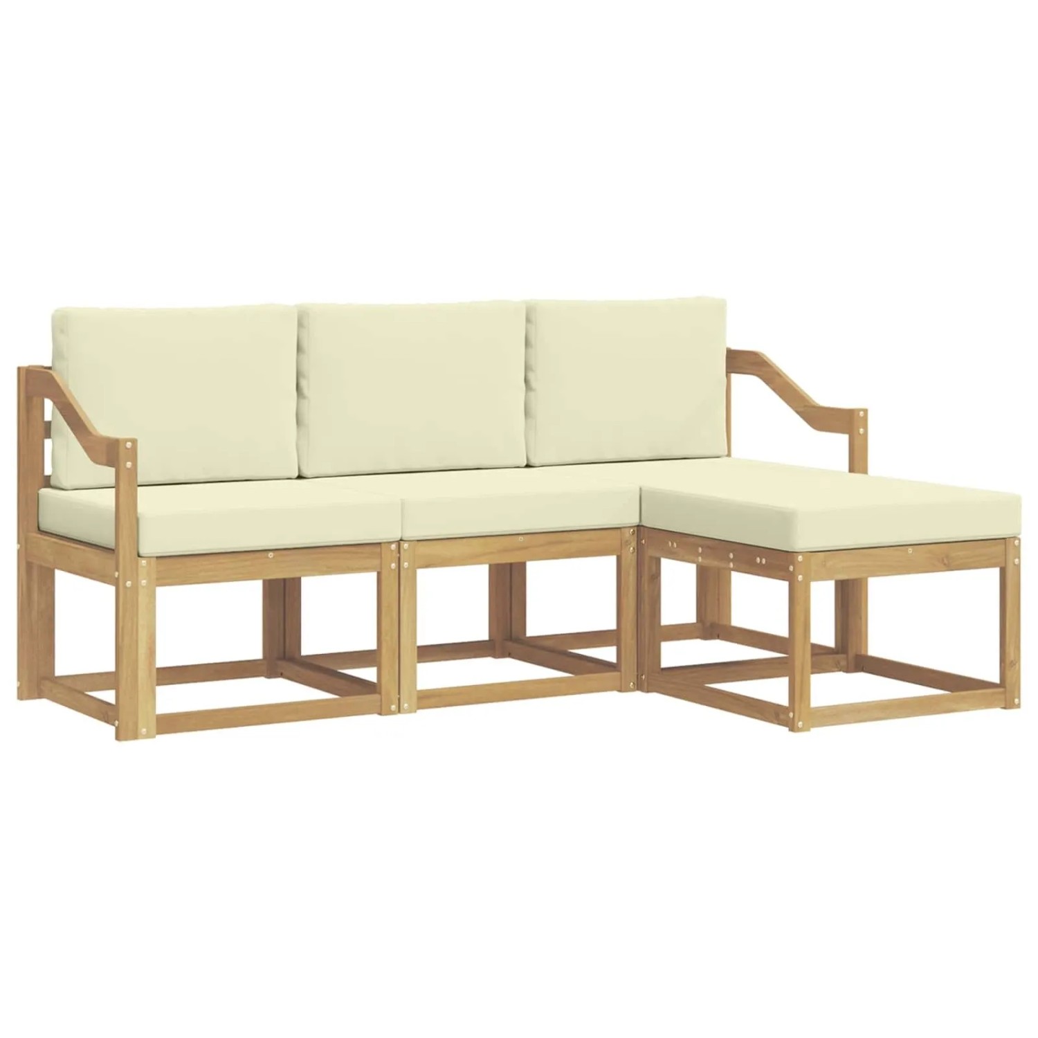vidaXL Outdoor-Sofagarnitur 4-Tlg 3387469