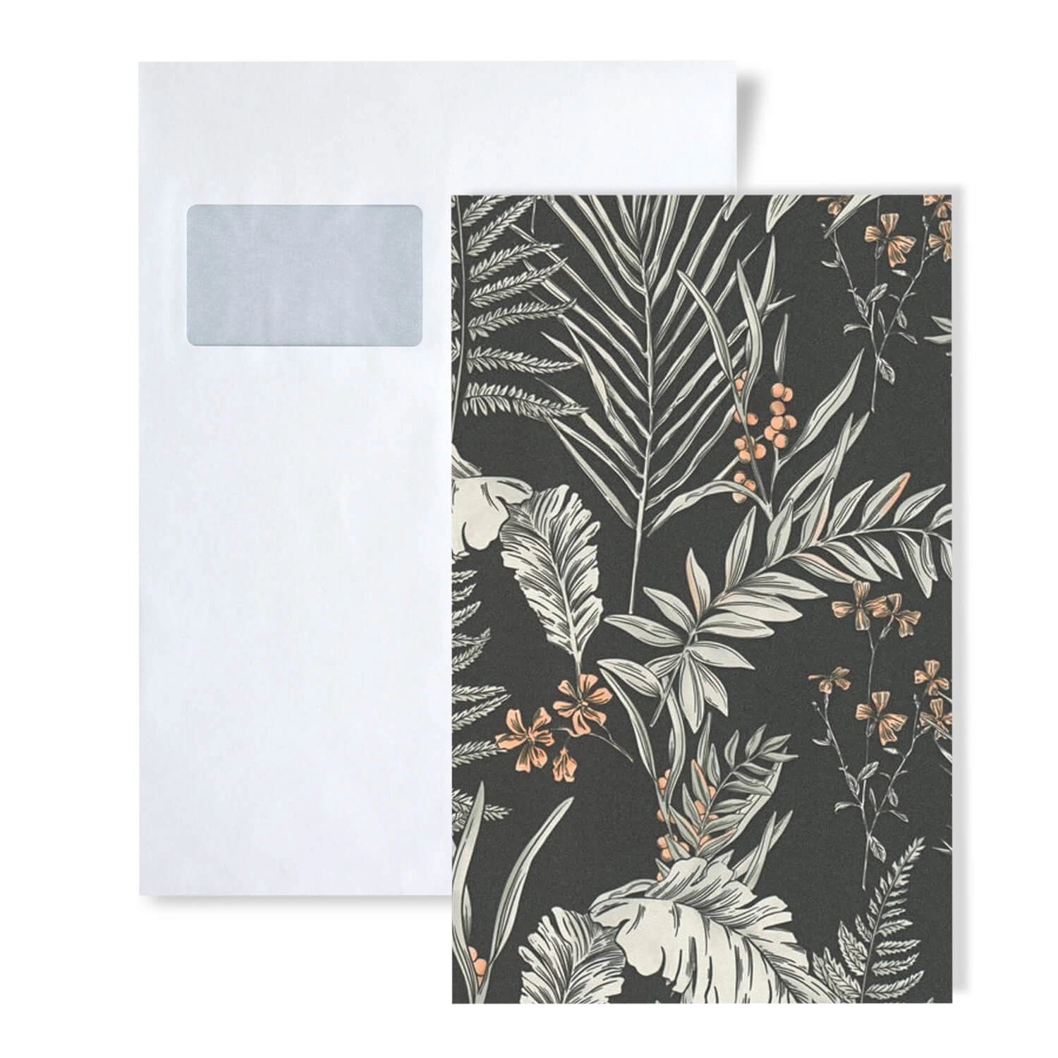 PROFHOME 1 MUSTERSTÜCK S-394341-GU DIN A4 MUSTER der Floralen Tapete günstig online kaufen