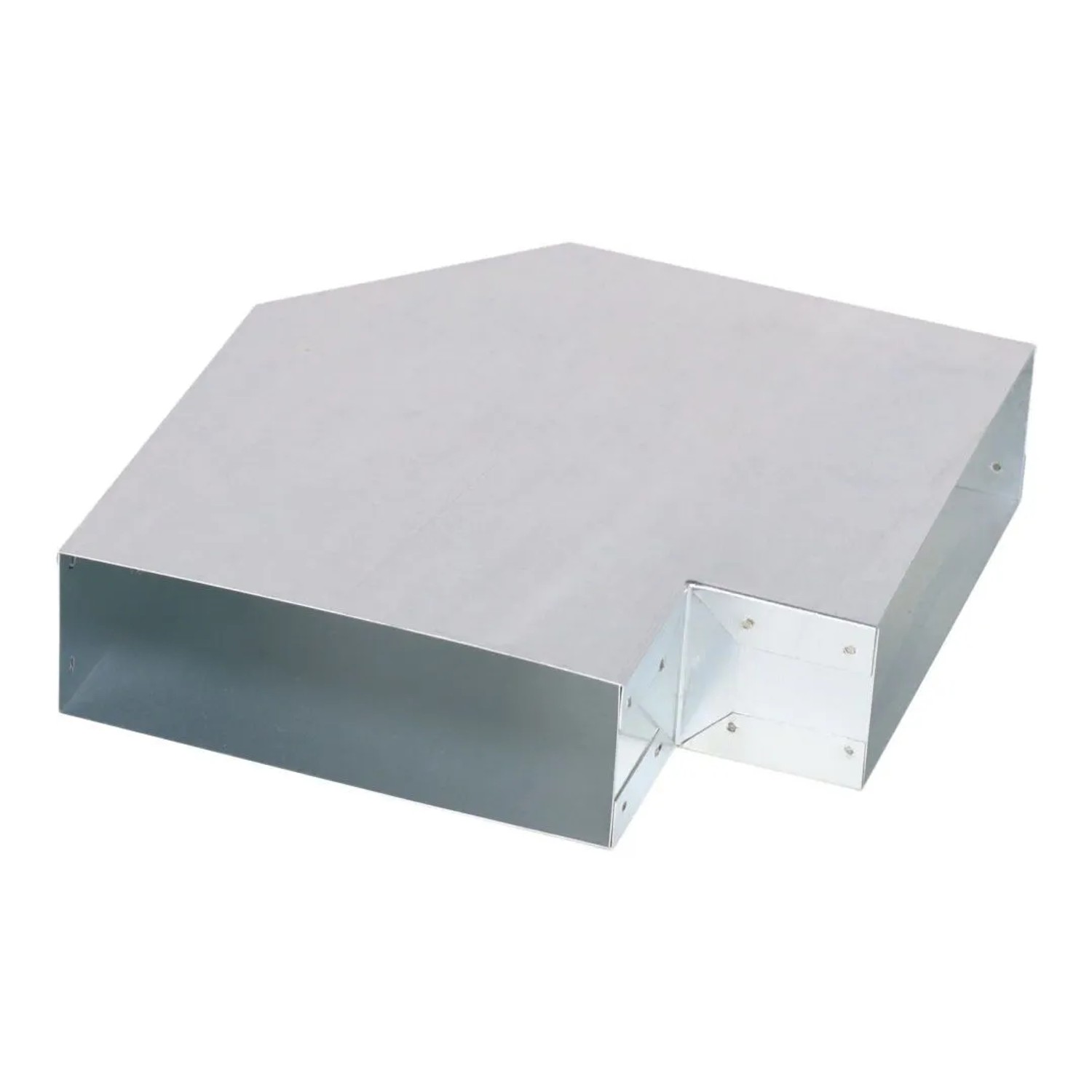 Subtiel Flachkanal Bogen 90° 150 x 50 mm
