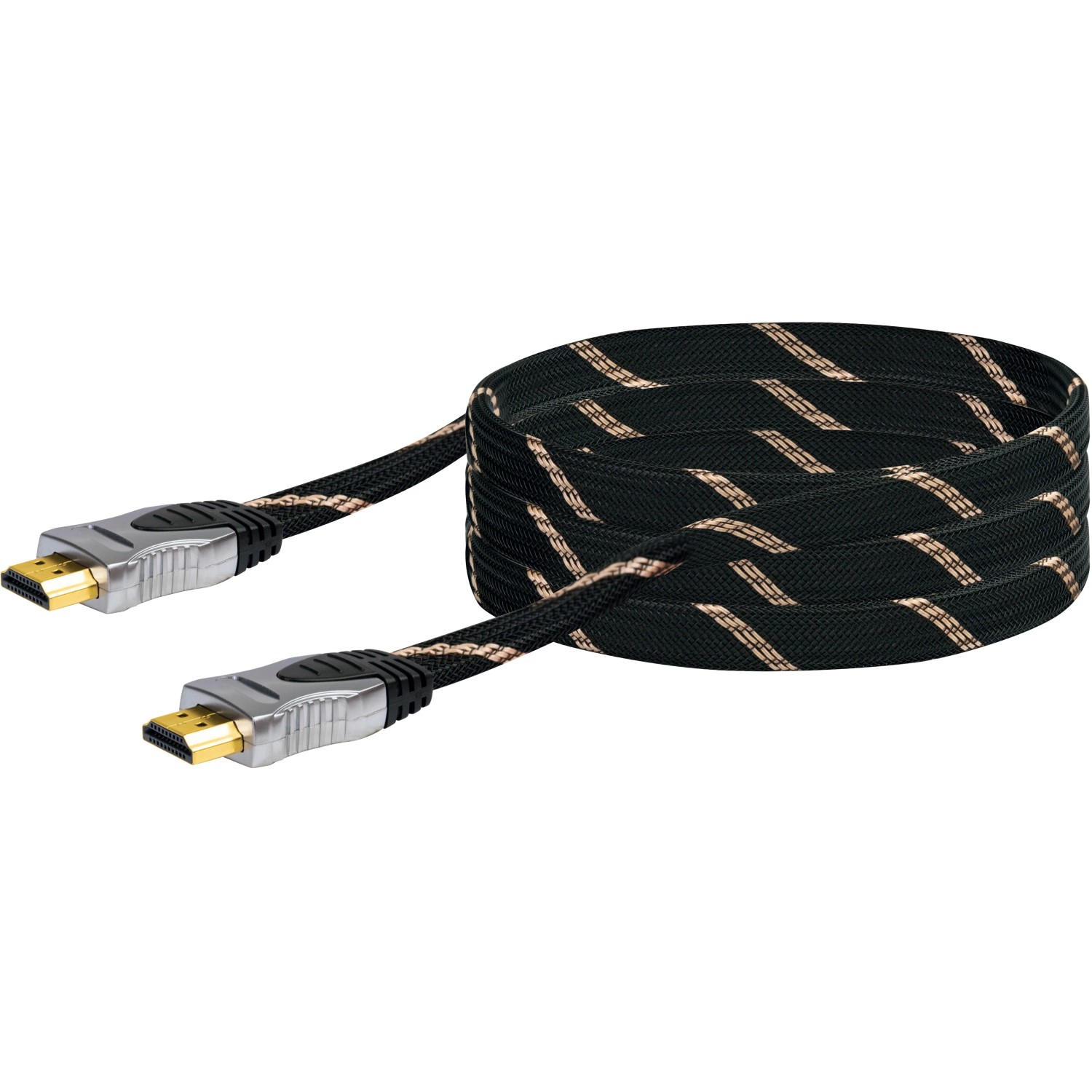 Image of Schwaiger High Speed HDMI Kabel mit Ethernet, 4K, Full HD, 3D Ultra HD »Flachkabel, sehr dünn«