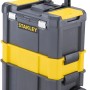 Stanley Rollende Werkstatt Essential STST1-80151, Werkzeugwagen mit Teleskopgriff und Rädern.