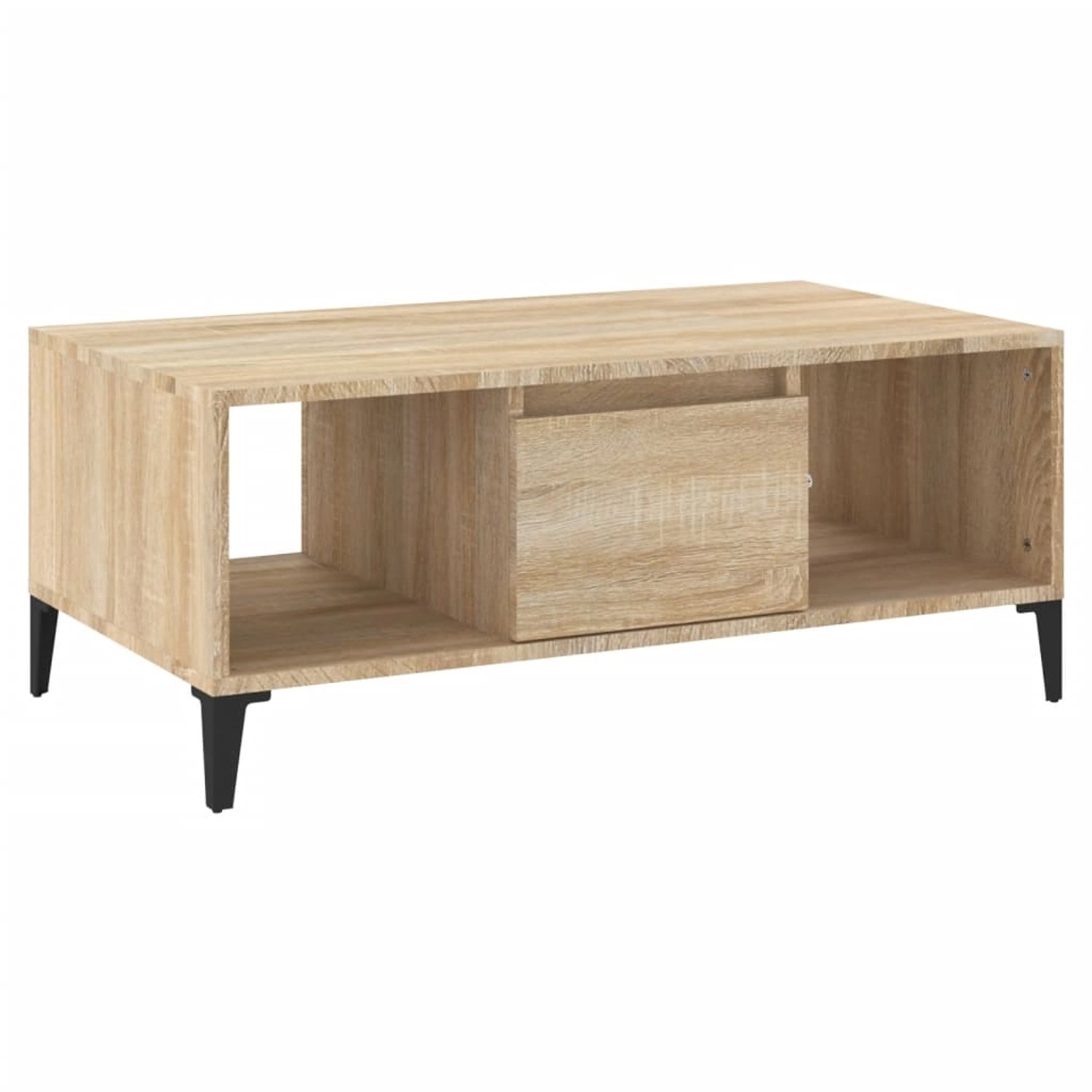 Vidaxl Couchtisch Sonoma-eiche 90x50x36,5 Cm Holzwerkstoff günstig online kaufen