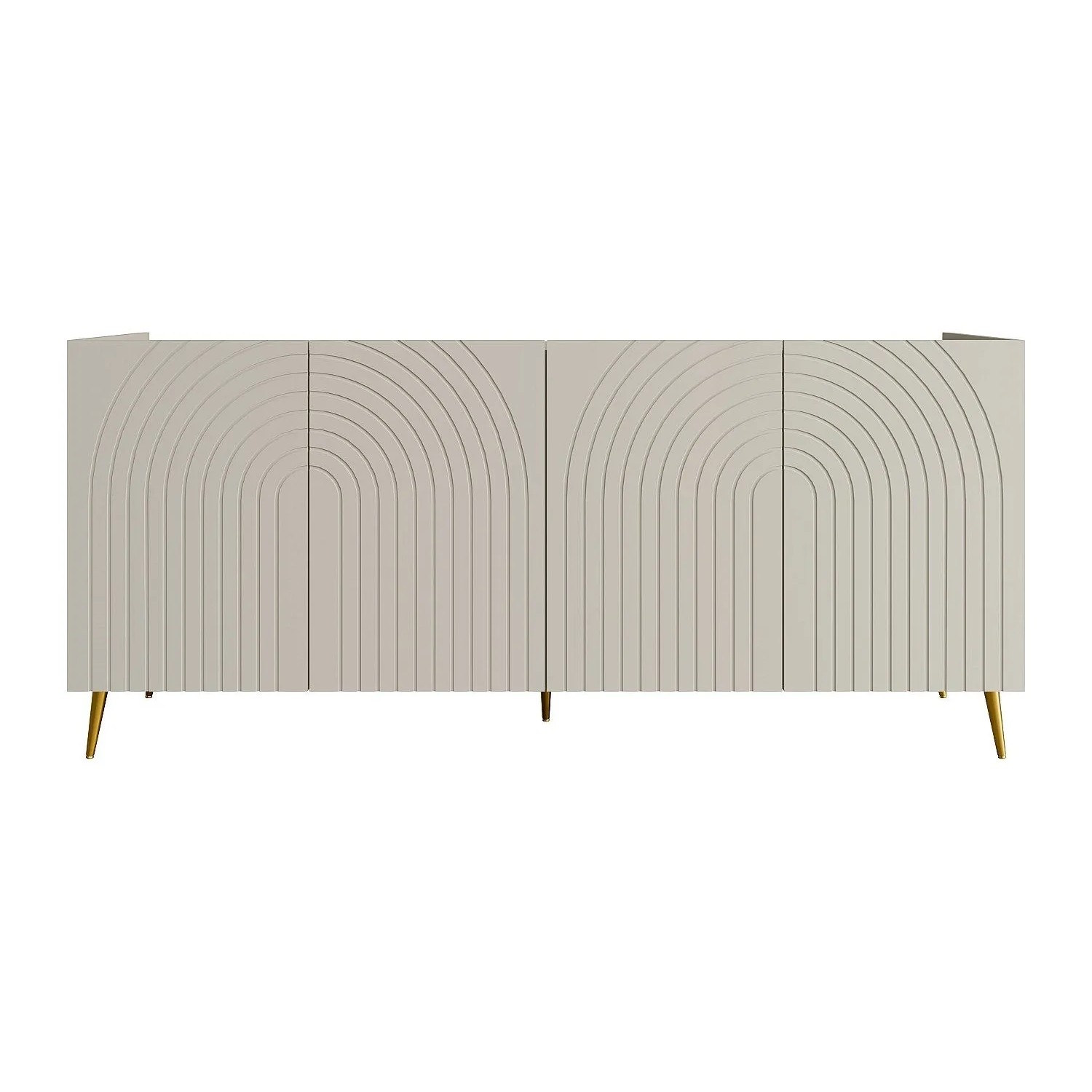 Vente-unique Sideboard Norsim Beige 200 cm