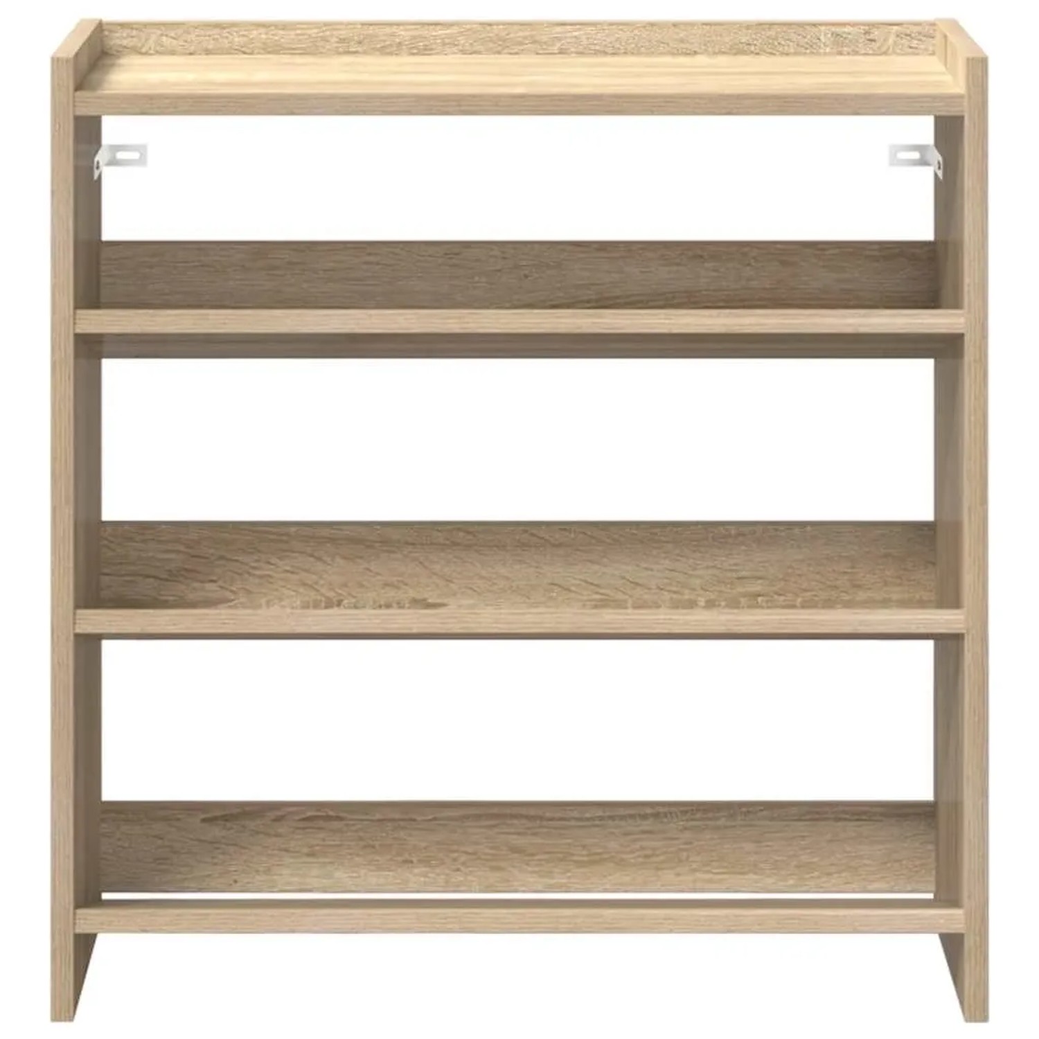 vidaXL Schuhregal Sonoma-Eiche 60x25x62 cm Holzwerkstoff 859889