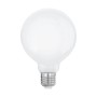 Eglo E27 LED Leuchtmittel in Globeform, 9W, warmweiß, für stimmungsvolle Beleuchtung.