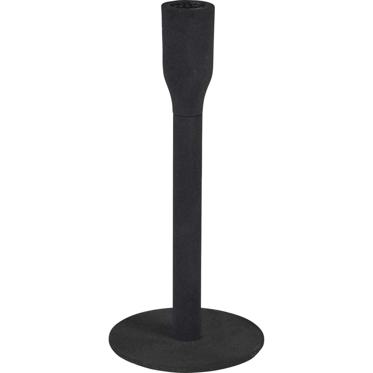 Kerzenhalter Minimalist Zen Aluminium 15 cm Schwarz