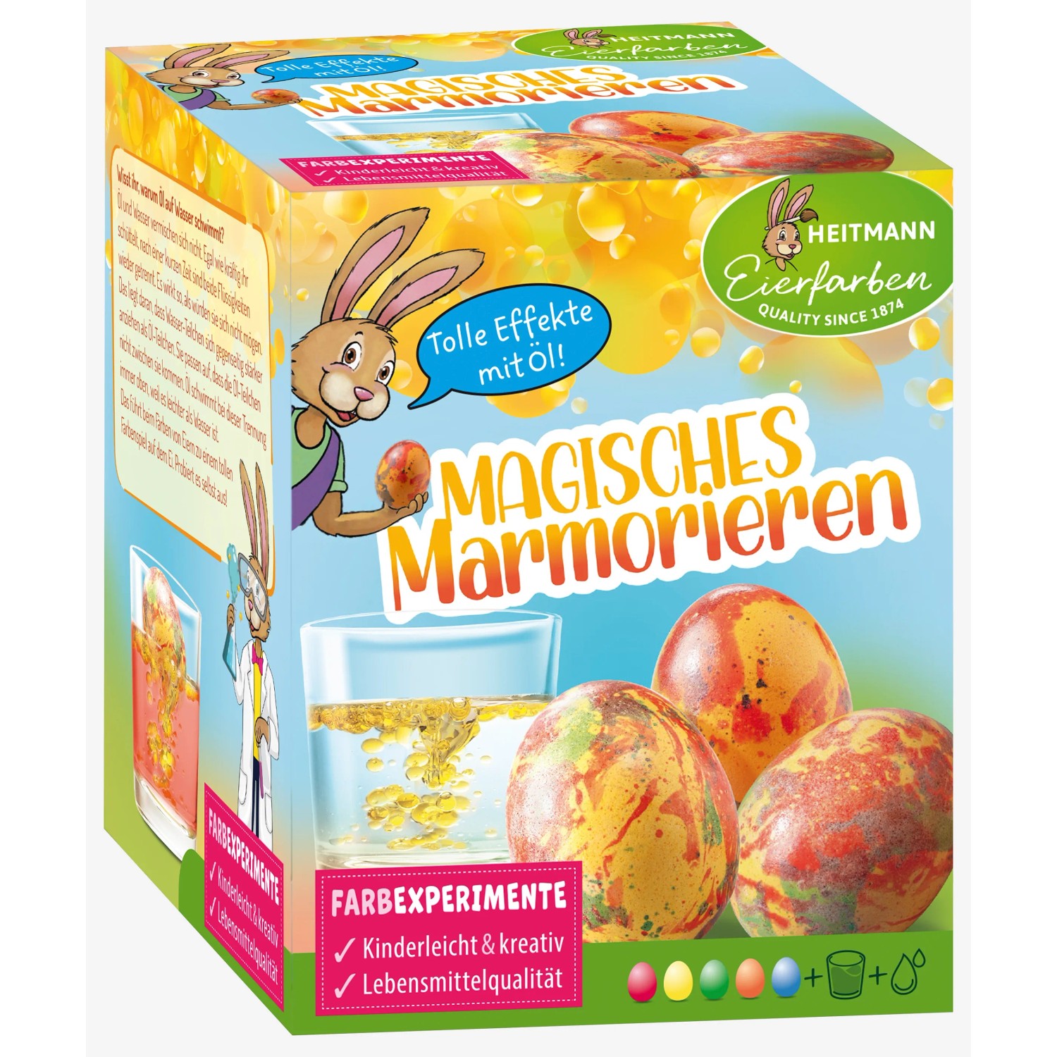 Heitmann Eierfarben Magisches Marmorieren