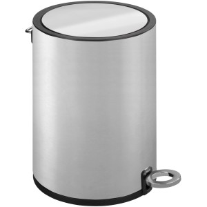 Wenko Kosmetikeimer Monza, 3 Liter, Edelstahl matt, mit Tretfunktion und Absenkautomatik.