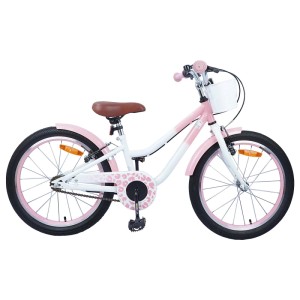 vidaXL Kinderfahrrad Mit Stützrädern 18 Zoll für 5-7 Jahre Alt 42009610