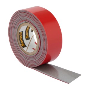 Scotch-Fix Montageband für Außen, doppelseitig, 19mm x 1,5m, schwarz.