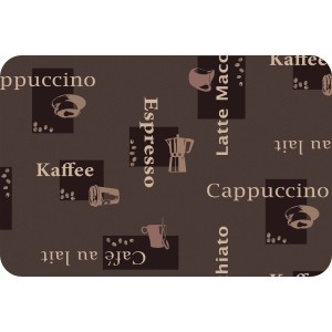 d-c-fix Tischset Cappuccino, 29x44cm, mit Kaffeemotiven für den Tisch.