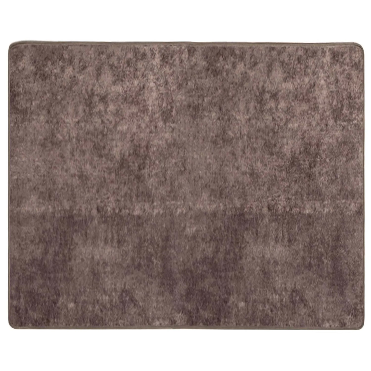 vidaXL Teppichläufer MARSA Grau 100 x 80 cm Polyester und PVC 42023190