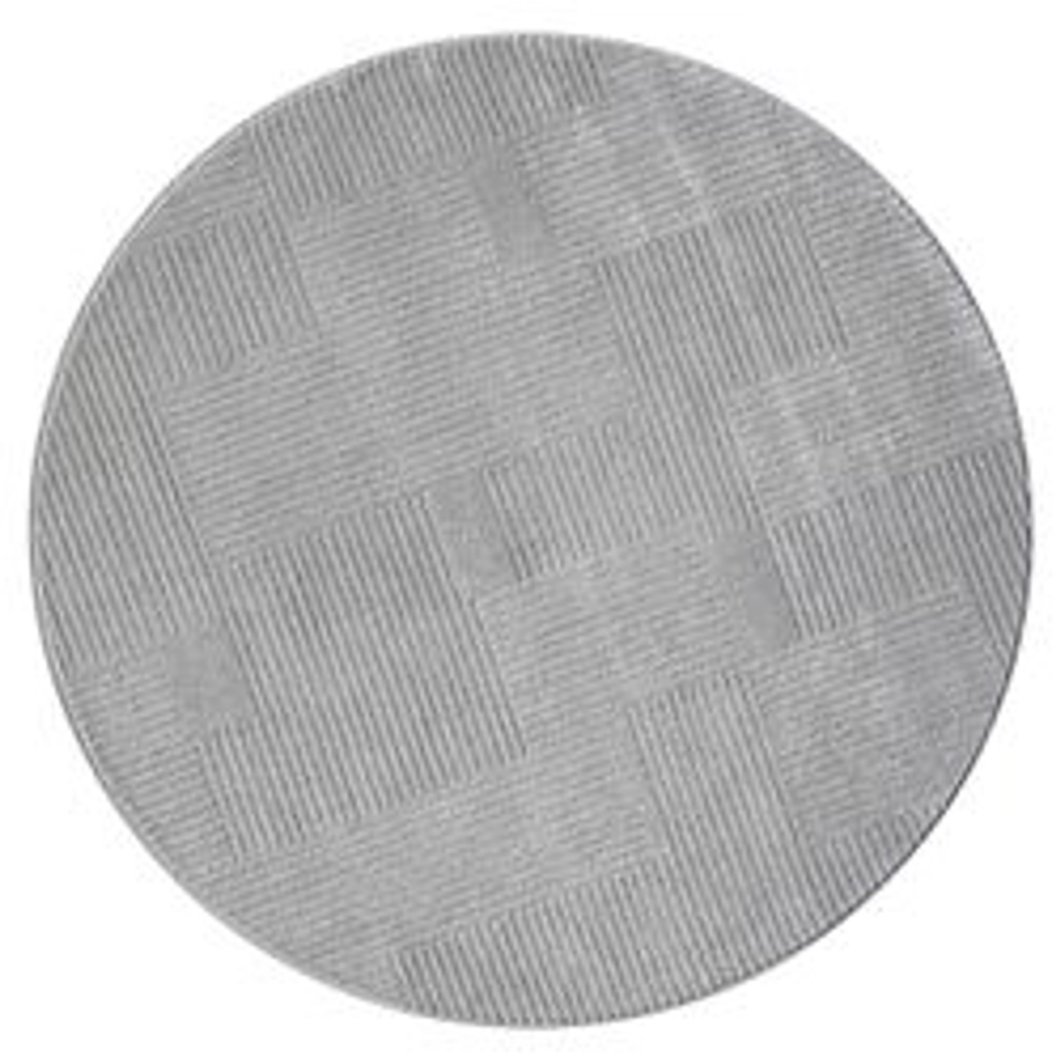 payé Teppich Esso 17 Hochflor Rund 200x200 cm Grau günstig online kaufen