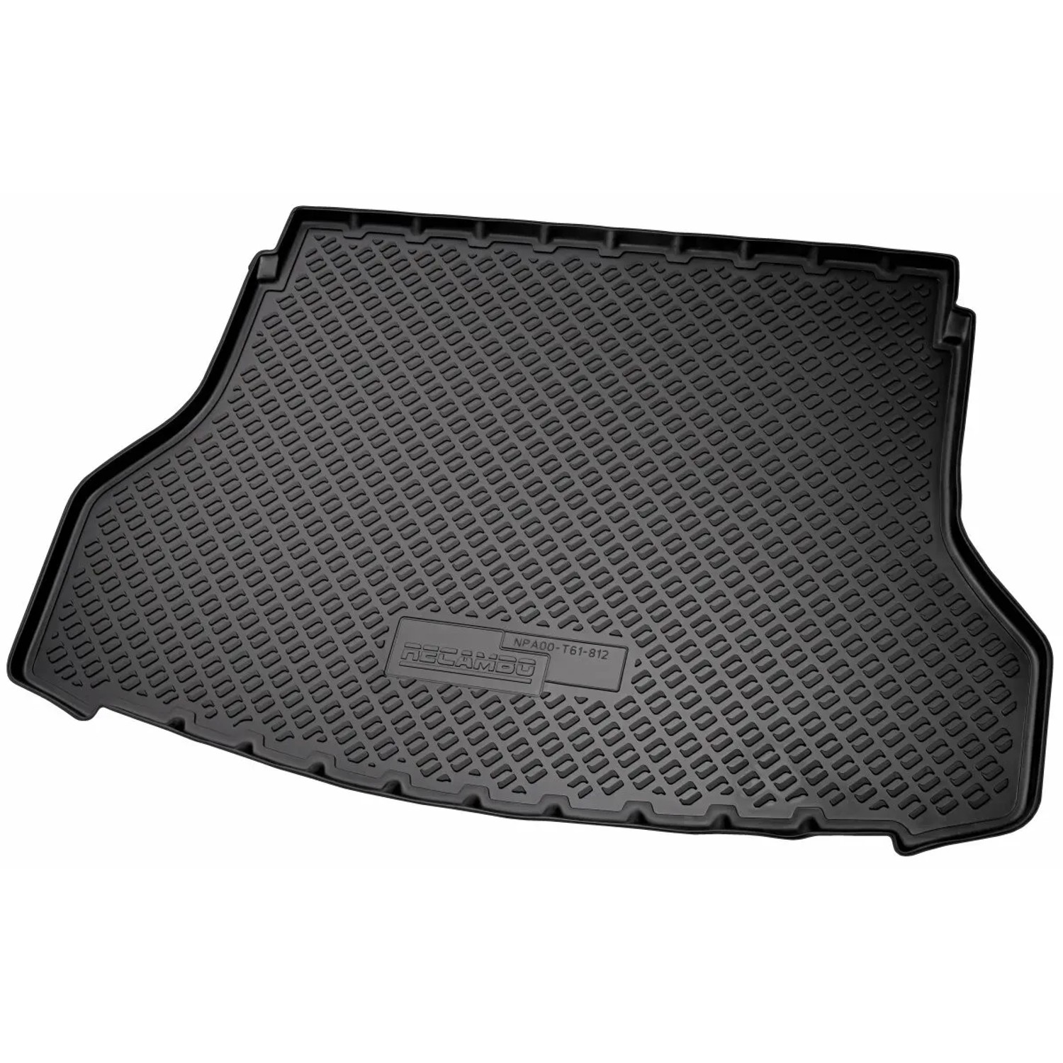Gummi Kofferraumwanne für Nissan X-Trail, T32, hoher Ladeboden  ab 2014-  Rand