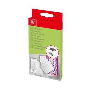 Swissinno Nachfüll-Leimpapier, 10er-Set für Mini-Insektenleimfänger.